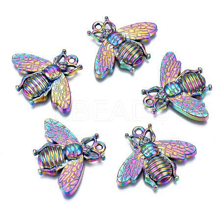 Rainbow Color Alloy Pendants PALLOY-N156-184-NR-1