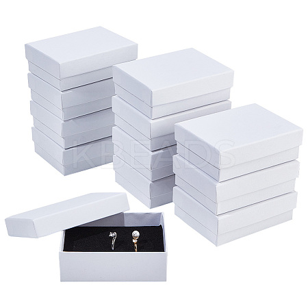 12Pcs Cardboard Jewelry Packaging Boxes CON-NB0002-26C-1