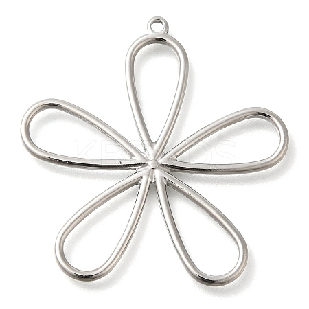 Anti-Tarnish 304 Stainless Steel Pendants X-STAS-I310-07P-1