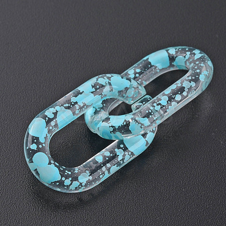 Transparent Acrylic Linking Rings OACR-N009-013B-07-1