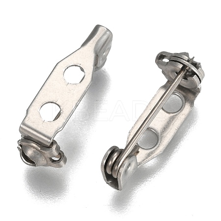 Tarnish Resistant 304 Stainless Steel Brooch Findings Sets LS-STAS-G137-52P-04-1