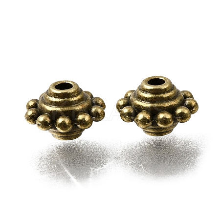 Tibetan Style Alloy Beads AL-CBA3B63-03AB-1