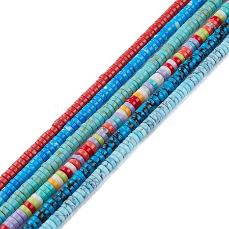 Synthetic Turquoise Beads Strands TURQ-Z002-01-1