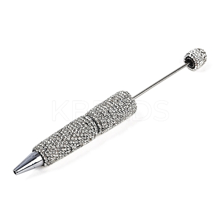 Iron Beadable Pen AJEW-R001-02C-1