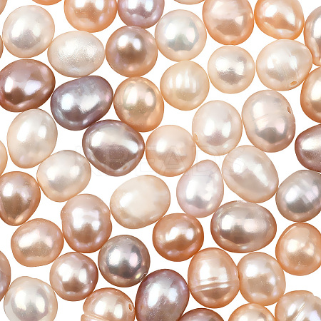 1 Strand Natural Cultured Freshwater Pearl Beads Strands PEAR-SC0001-41-1