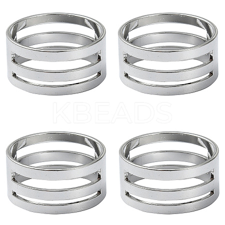 4Pcs Brass Rings RJEW-YW0001-06P-1