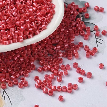 Baking Paint Glass Seed Beads SEED-S042-15A-06-1