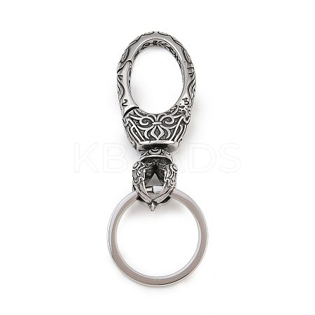316 Surgical Stainless Steel Keychains STAS-Z165-04AS-1