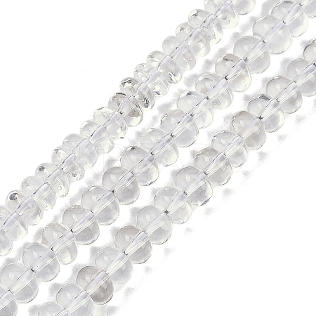 Natural Quartz Crystal Beads Strands G-G162-B01-01-1