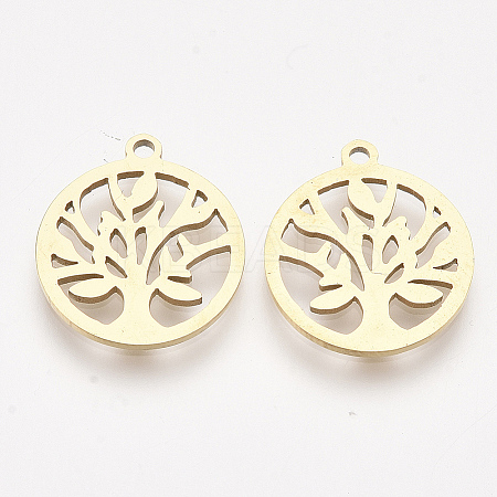 201 Stainless Steel Pendants LS-STAS-T044-87G-1