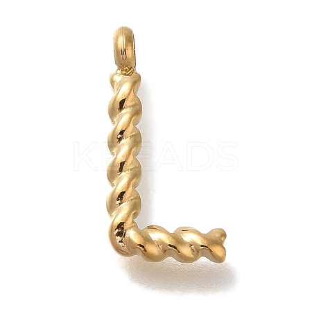 PVD Vacuum Plating 304 Stainless Steel Pendants STAS-S148-28G-L-1