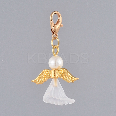 Guardian Angel Pendant Decorations HJEW-JM00383-01-1