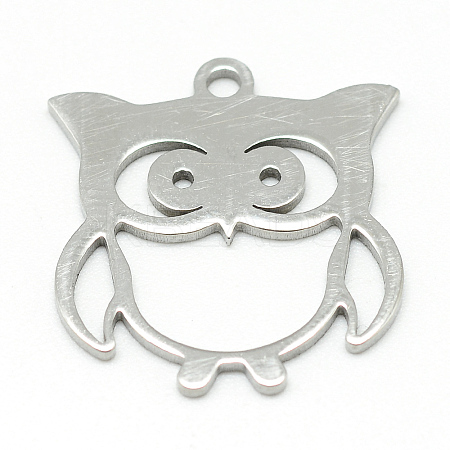 Non-Tarnish 201 Stainless Steel Pendants STAS-T008-013-1-1