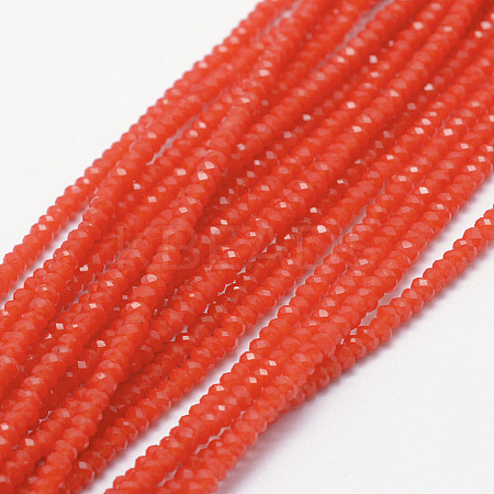 Opaque Glass Beads Strands LS-EGLA-J144-NB03-1