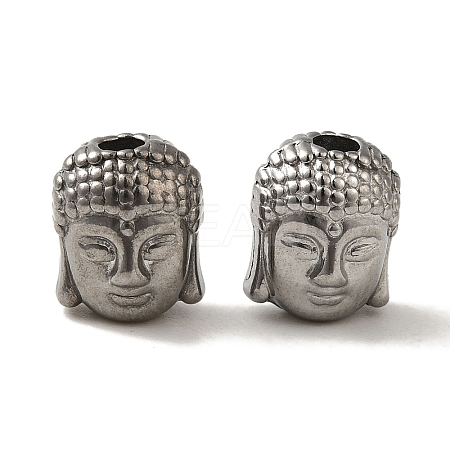 Non-Tarnish 304 Stainless Steel Beads STAS-K285-42P-1