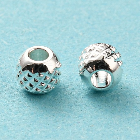 201 Stainless Steel Beads STAS-A057-01A-S-1