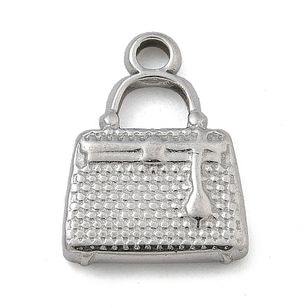 Anti-Tarnish 304 Stainless Steel Charms STAS-M084-01C-P-1