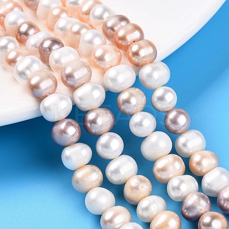 Natural Cultured Freshwater Pearl Beads Strands PEAR-N013-06-A-03-1