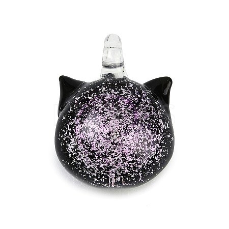 Handmade Lampwork Pendants LAMP-Q005-05A-04-1
