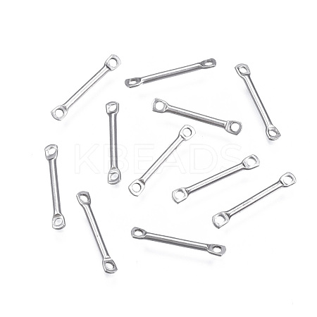 Tarnish Resistant 304 Stainless Steel Link Connectors STAS-S117-019B-1