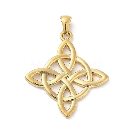 304 Stainless Steel Pendants LS-STAS-D015-02B-G-1