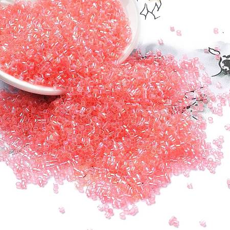 Transparent Colours Glass Seed Beads SEED-H003-01D-1