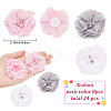24Pcs 3 Colors Handmade Woven Costume Accessories WOVE-CP0001-01A-2