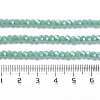 Electroplate Opaque Glass Beads Strands LS-EGLA-A035-P3mm-A14-4