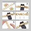 SHEGRACE Stainless Steel Panther Chain Watch Band Bracelets JB674A-4