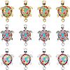 30Pcs 3 Colors Alloy Connector Charms RB-NB0001-22-1