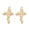 Ion Plating(IP) 201 Stainless Steel Pendants STAS-N098-063LG-1