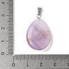 Natural Amethyst Pendants G-P599-02P-11-3