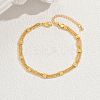 Brass Multi-layered Fashionable Anklets for Women RX8462-5