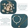 14Pcs 7 Style Brass Micro Pave Cubic Zirconia Charms ZIRC-FH0001-10-4