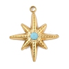 304 Stainless Steel Pendants STAS-P380-60G-1