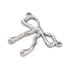 Non-Tarnish 304 Stainless Steel Connector Charms Links STAS-U018-04P-03-2