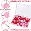 Heart Plastic Push Pin FIND-WH20003-88C-5