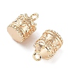 Brass Charms KK-G474-11G-2