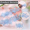Polyester Embroidery Sequin Costume Accessories DIY-WH20025-014B-6
