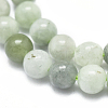 Natural Myanmar Jade/Burmese Jade Beads Strands G-D0001-08-4mm-3