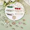 Alloy Safety Pin Brooch AJEW-SP0002-10-3