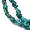 Natural HuBei Turquoise Bead Strands G-H345-A01-05-4
