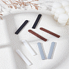 8Pcs 4 Colors Silicone Eyeglasses Ear Grip FIND-LP0009-86-1