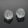 Transparent Clear Frosted Acrylic Beads LS-X-PL713Y-1-2