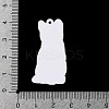 Opaque Printed Acrylic Pendants SACR-F018-01A-3