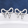 304 Stainless Steel Stud Earrings for Women LS-EJEW-K306-17P-2
