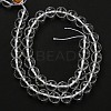 Natural Quartz Crystal Beads Strands G-C079-B06-03-4