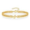 Letter 304 Stainless Steel Link Bracelets FS-WG7830E-09-1