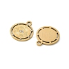 304 Stainless Steel Rhinestone Pendants STAS-Z122-43G-2