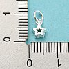 925 Sterling Silver Birthstone Charms STER-G035-01C-02-3